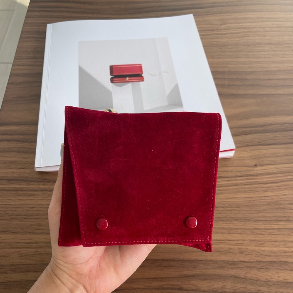 Cartier watch/bracelet pouch and bag